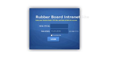 rbgep|.::Rubber Board Intranet.